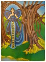 Fantasy Women - The Butterfly Fairie - Acrylic